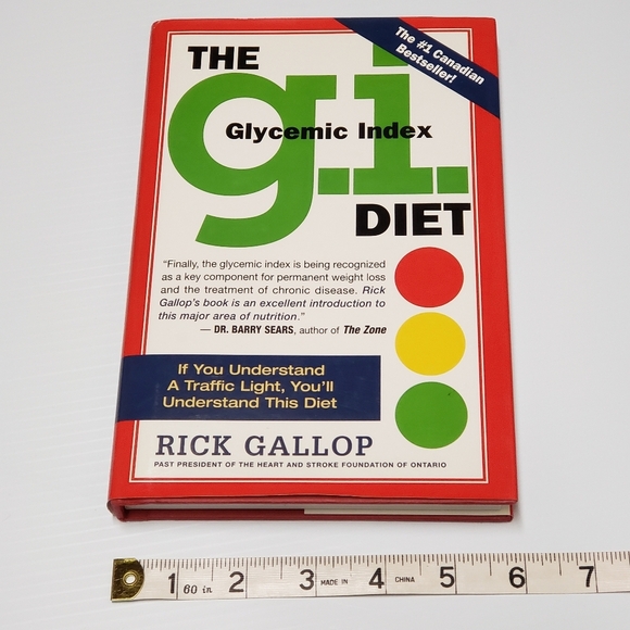 The Glycemic Index Diet Rick Gallop Hardcover Book - Picture 4 of 5